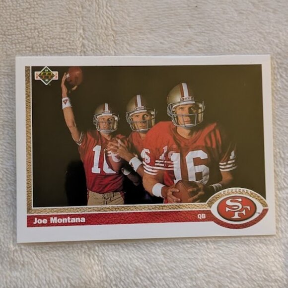 1991 UPPER DECK Joe Montana Card # - Picture 1 of 3